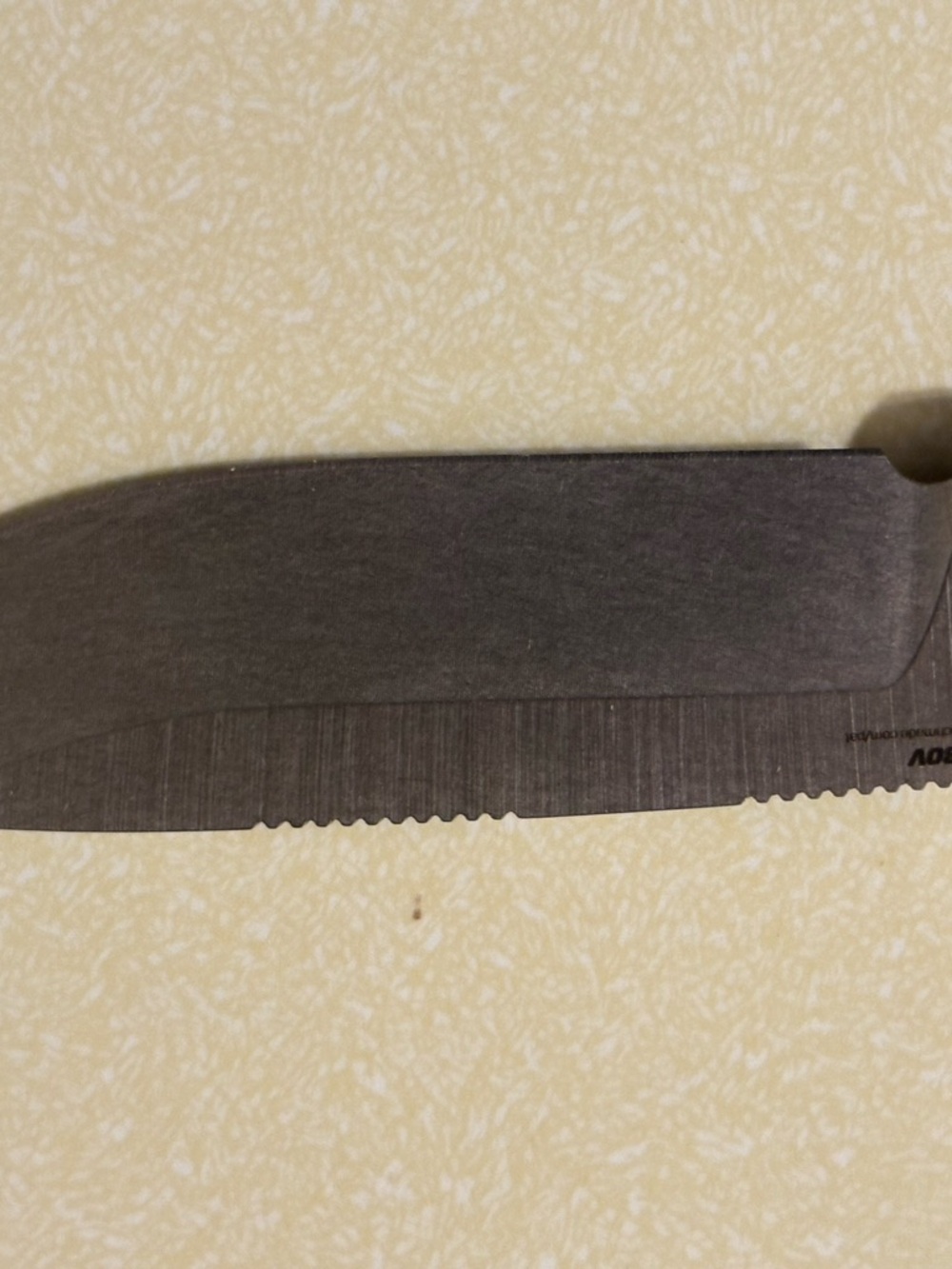 Benchmade Saddle Mountain Skinner Knife - Brown Handle with Silver Blade - Picture 8 of 12